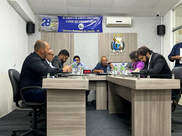 Jatobá: Quinta Sessão Ordinária do Primeiro Período da Sétima Legislatura foi Realizada; Fotos e Vídeo