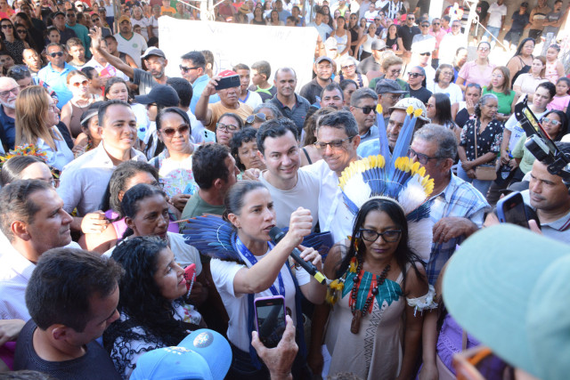 Governadora Raquel Lyra inaugura a primeira Cozinha Comunitária em território indígena de Pernambuco, no povo Pankararu